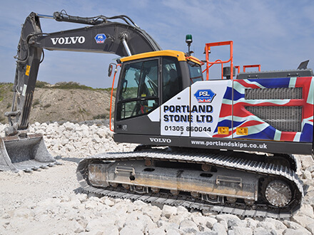 Portland-Skips-Volvo-EC250-Excavator-1